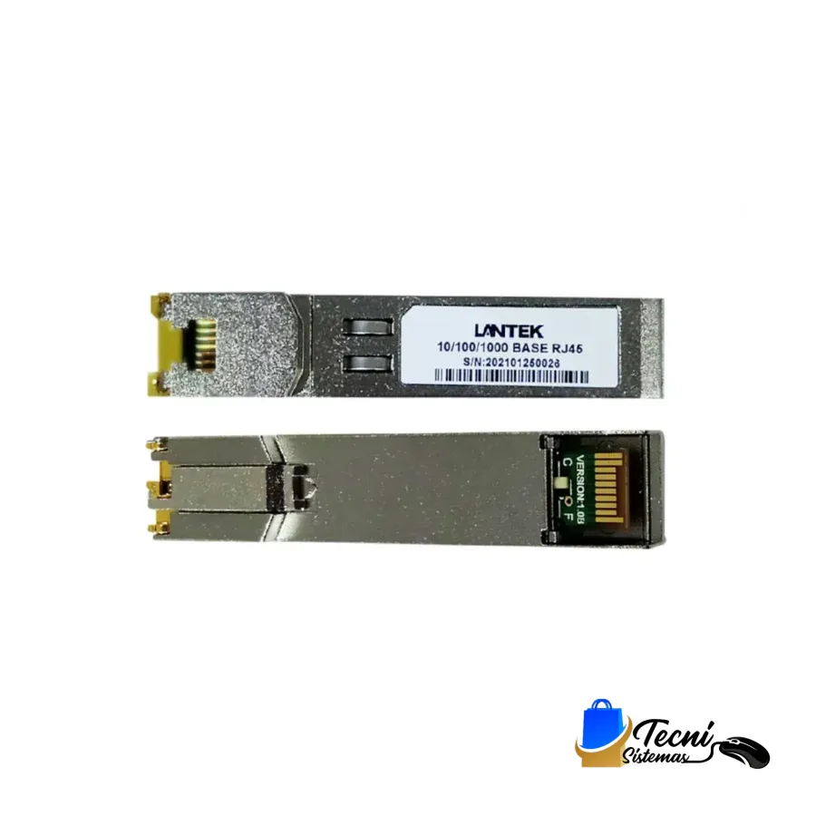 Transceptor SFP a RJ45 1.25G Lantek LTK-SFP-RJ45