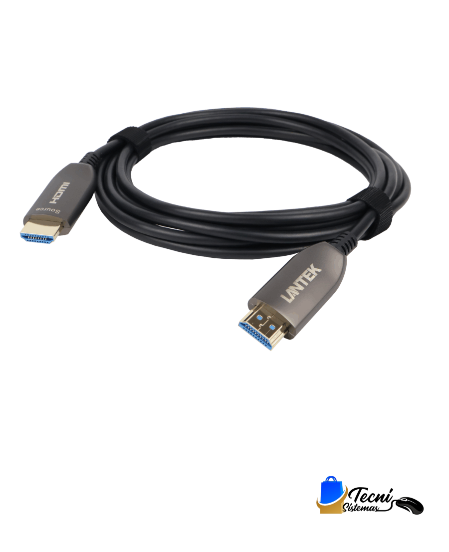 Cable HDMI 4K Ultra HD de 20 Metros de Fibra Óptica LANTEK LTK-HDMI4K20M