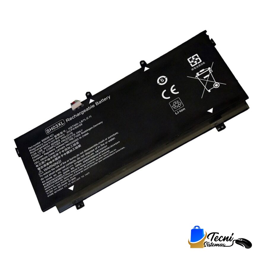 Batería Original HP SH03XL 11.55V 57.9Wh 3 Celdas