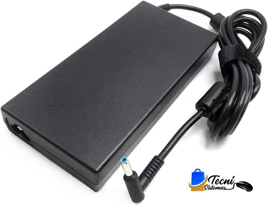 Cargador Compatible HP CA 19.5V 7.7A 150W OMEN 15 y 17, Pavilion Gaming 15 y 17 Punta Azul