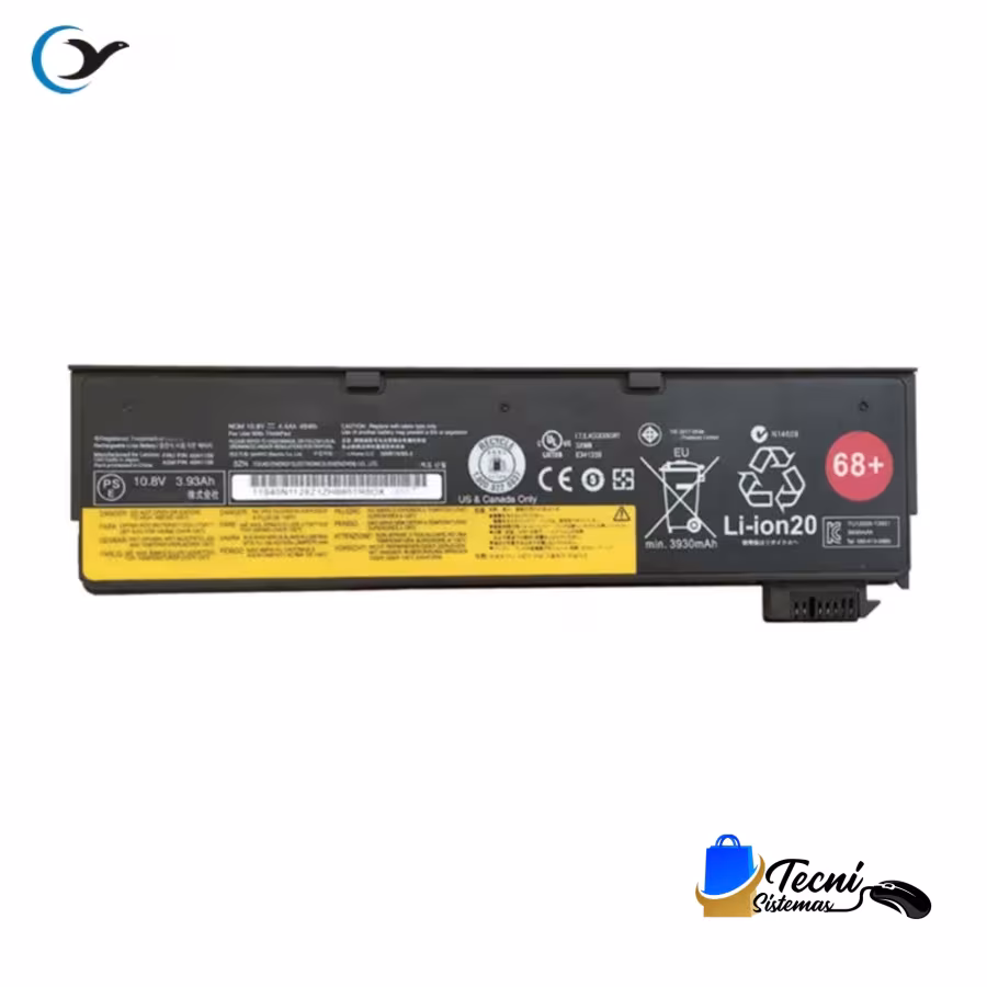 Batería Compatible Lenovo ThinkPad X240 / X250 / X260 / T440 / T440s / T450 – 45N1134 / 45N1776