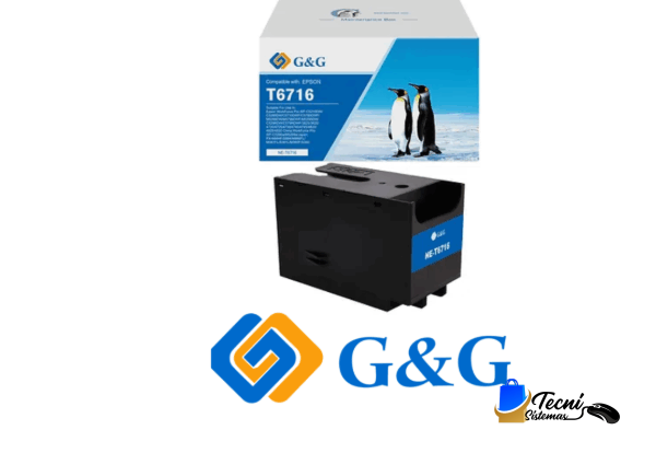 Caja de Mantenimiento Epson Genérica GYG para WF-C5390DW y C5890DWF