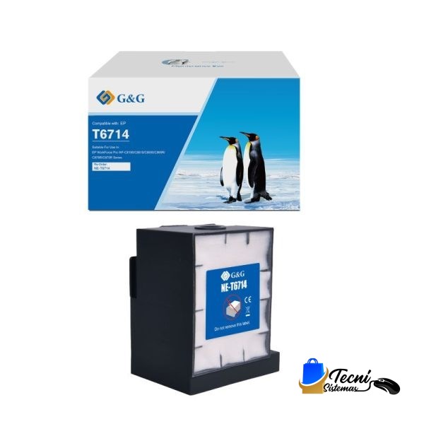 Caja de Mantenimiento Epson WF-C8190 Marca GYG Repuesto Compatible