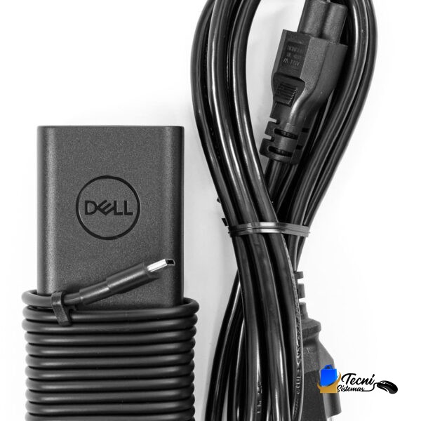 Cargador Original  Dell USB-C 65W 20V 3.25A Adaptador Tipo C