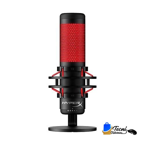 Micrófono HyperX QuadCast para Streaming USB PC Mac PS5 PS4