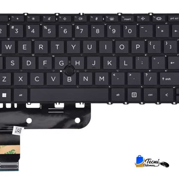 Teclado Retroiluminado HP EliteBook 840 G7 G8 845 G7 G8 745 G7 G8 L87607-001