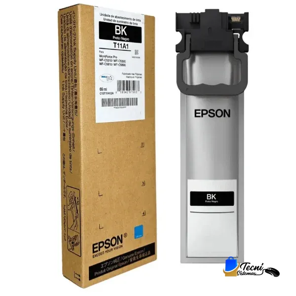 Tóner Epson T11A1 BK Negro 10.000 Páginas