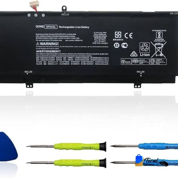 Batería Compatible HP SP04XL 15.4V 70Wh
