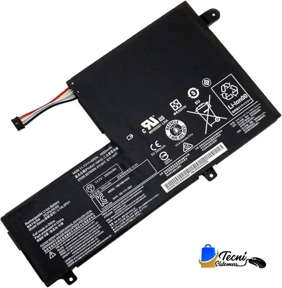 Batteria Per Lenovo IdeaPad 330S Batteria Per Notebook Lenovo L14L2P21, L14M2P21, L14S2P21: 7,4V 30Wh, Compatibile Con IdeaPad 330S, Certificata CE Batteria 7,4V Compatibile Lenovo