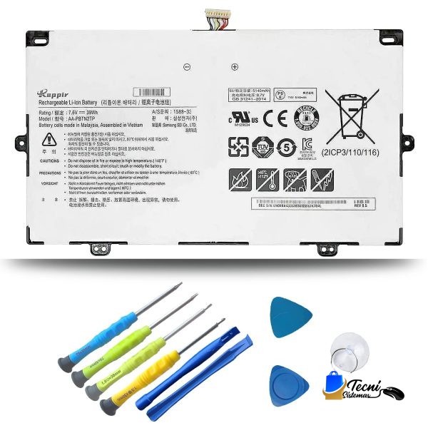 Batería Compatible Samsung AA-PBTN2TP 7.6V 5140mAh para Chromebook
