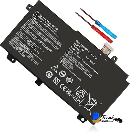 Batería Compatible ASUS B31N1726 11.52V 42Wh