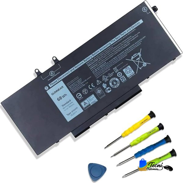 Batería Compatible Dell 3HWPP 11.4V 42Wh