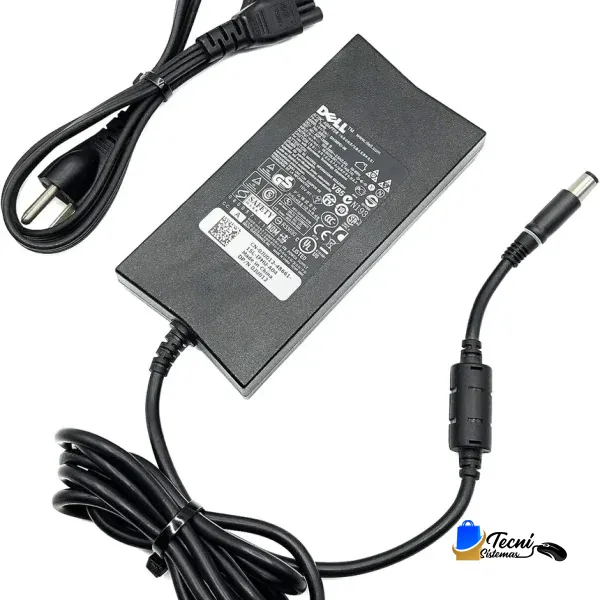 Cargador Original Dell 130W 19.5V 6.7A con conector 7.4x5.0mm