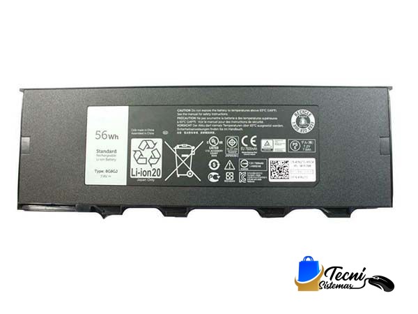 Batería Original Dell Latitude E7240 NJTCH 7.4V 34Wh Li-Ion