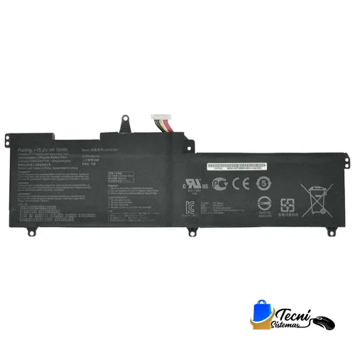 Batería compatible ASUS C41N1541 15.2V 64Wh ZenBook UX501 y N501