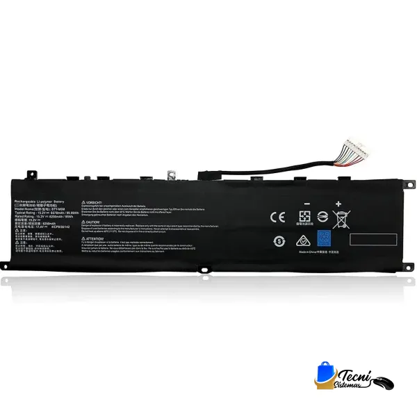 Batería Compatible MSI BTY-M6M 11.1V 4400mAh