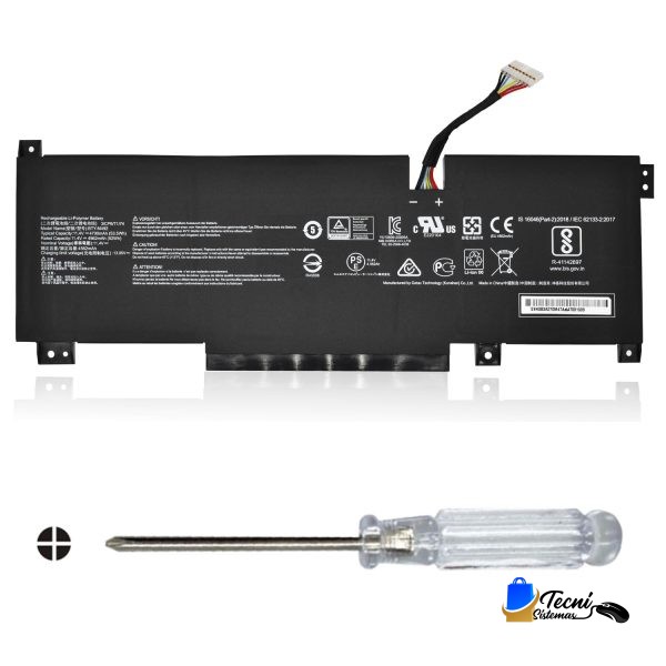 Batería Compatible BTY-M492 para MSI 15 A11UD A11UE