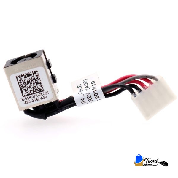 DC Power Jack 5MDFH / 05MDFH DC30100ZD00 para Dell Latitude 5480 5488 5490 5495