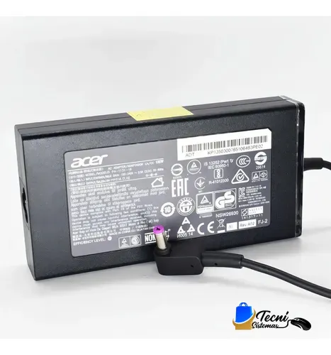 Cargador original Acer PA-1131-05 19V para laptop Acer Aspire Nitro  5.5 mm x 1.7 mm.