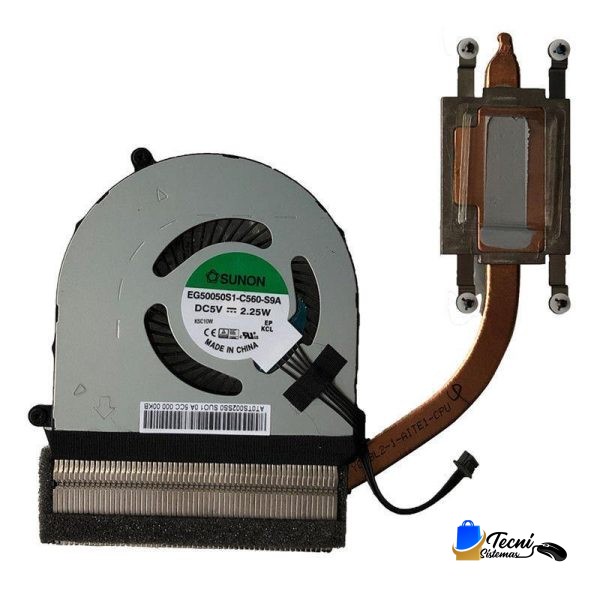 Ventilador y disipador CPU Lenovo ThinkPad E550 E555 00HT551 AT0TS002SS0 EG50050S1-C560-S9A