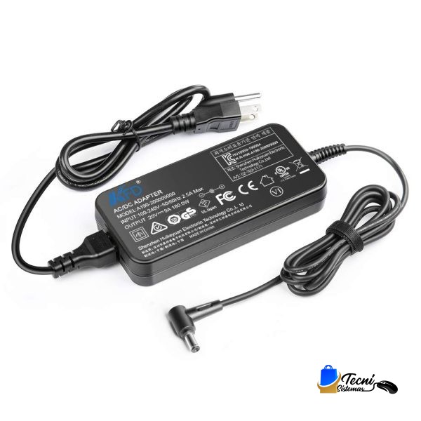 Cargador KFD 180W 19.5V 9.23A 5.5×2.5mm Compatible Asus Gaming