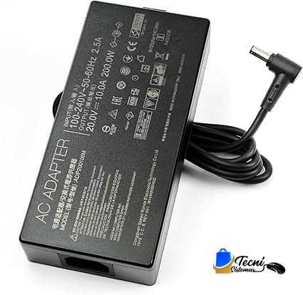 Cargador Asus 200W ADP-200100M Original para ROG Zephyrus G14