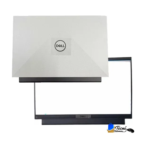 Back Cover Dell G15 5510 5511 5515 White 0W9XD4 – Tapa Trasera LCD Blanco