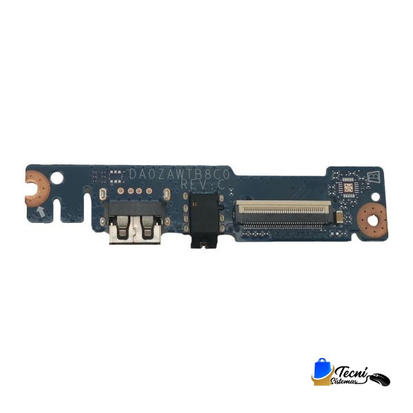 USB Board Acer Aspire 5 A515-54 / IO Board 55.HGLN7.001 para puertos USB y Audio Incluye Flex