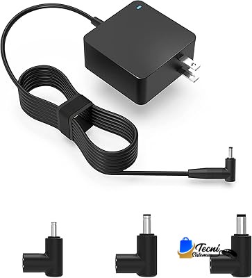 Cargador ASUS 65W Compatible 19V 3.42A conector redondo 5.5×2.5 mm Incluye varia puntas