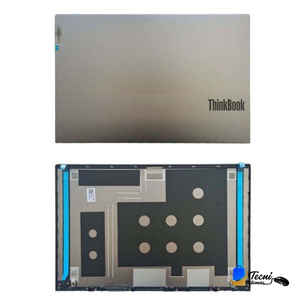 LCD Back Cover (tapa trasera) para Lenovo ThinkBook 15 G2/G3 ITL/ARE/ACL 15.6" color plata oscuro – 5CB1B34808 / 5CB1B34809
