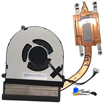 Ventilador de CPU y disipador para Lenovo ThinkPad E560 00UP100 00UP101 00UP102 AT0ZR002VV0 5V