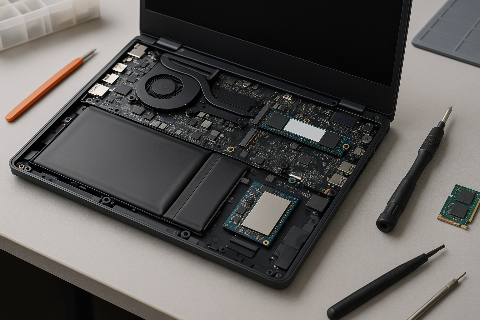 Laptops más reparables y modulares