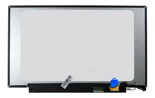 LCD display panel with a gray screen and a connector on the bottom edge.