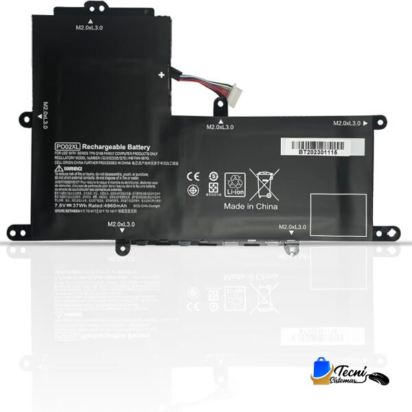 Batería Compatible HP PO02XL 7.7V 37Wh