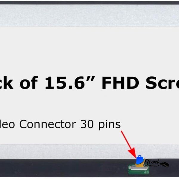 Pantalla LCD IPS LG LP156WFC (SP)(M1) 15.6″ FHD 1920×1080 Matte eDP 30 Pines Sin Brackets